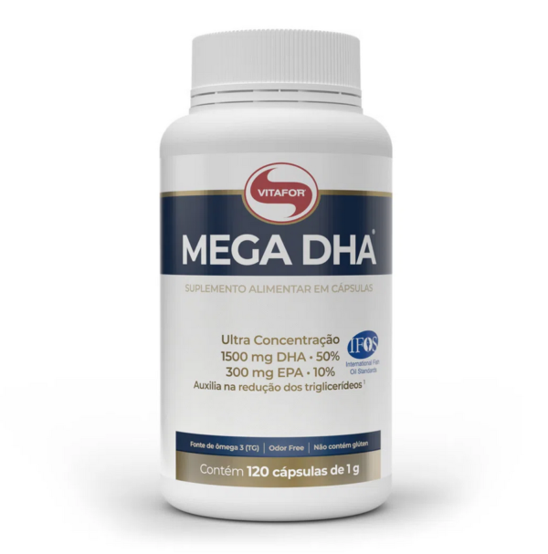 Mega Dha - 120 Caps - Vitafor
