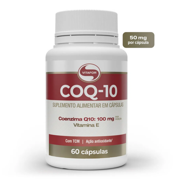 Coenzima Q10 100mg - 60 Caps - Vitafor