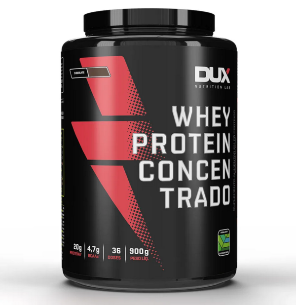 WHEY PROTEIN CONCENTRADO - 900G - DUX NUTRITION
