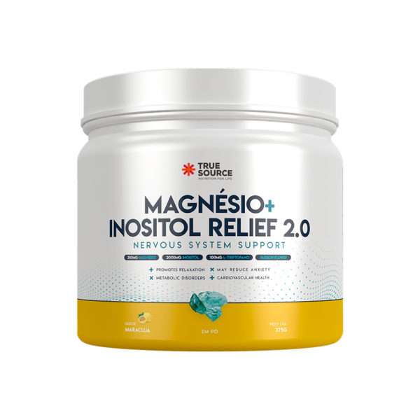 Magnésio + Inositol 2.0 - 375g - True Source