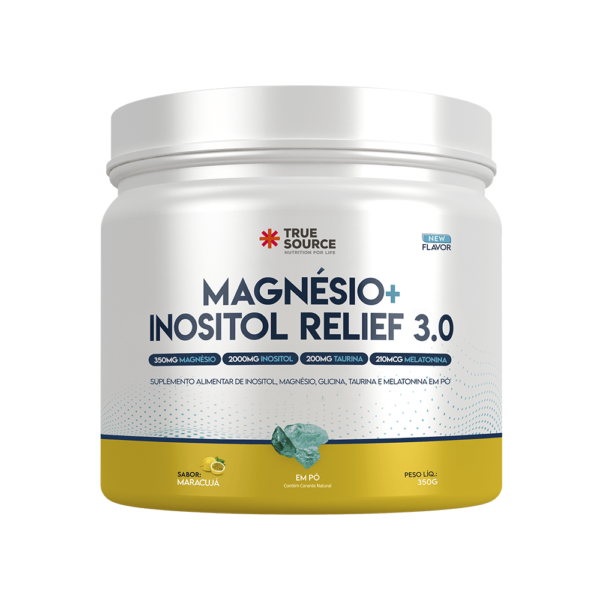 MAGNÉSIO + INOSITOL 3.0 - 350G - TRUE SOURCE